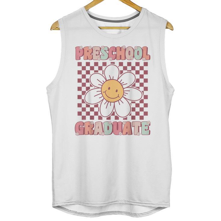 Preschool Graduation Graduate Cute Groovy Last Day Of Pre K Unisex Tank Top