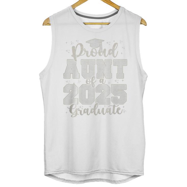 Proud Aunt Of a 2025 Graduate Grad Prom Senior Graduation Premium Tri-Blend Unisex Tank Top