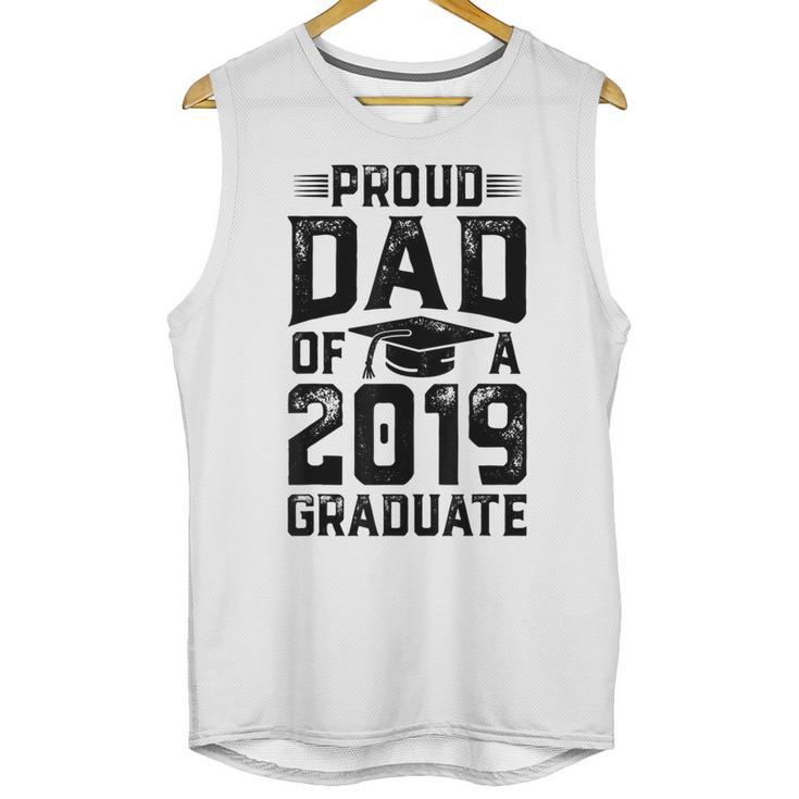 Proud Dad Of A Class 2019 Graduate T Shirt Graduation Unisex Tank Top
