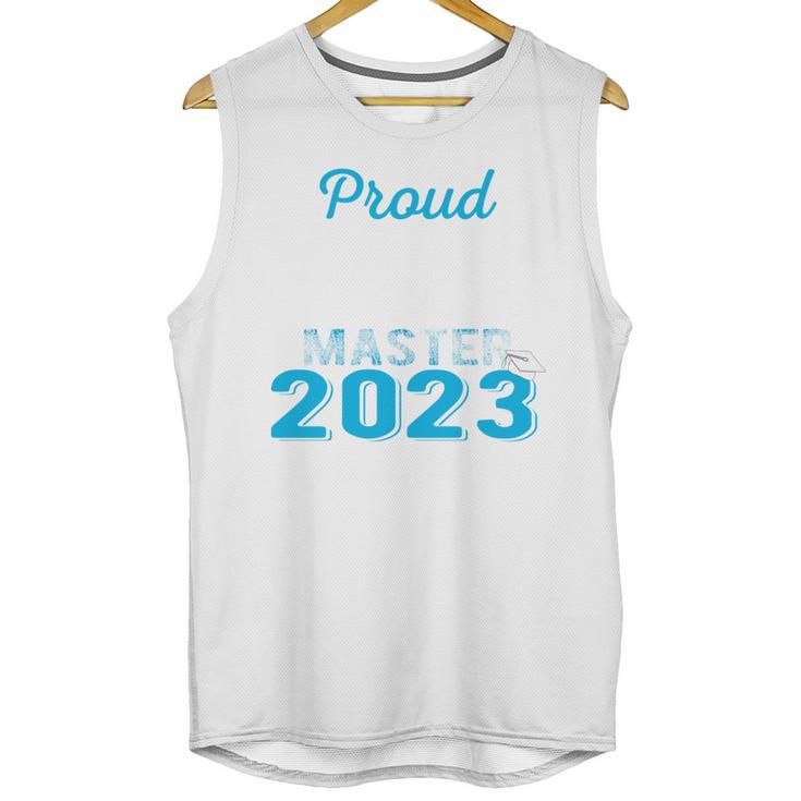 Proud Mama Of 2023 Class Master Graduate Family Graduation Unisex Tank Top