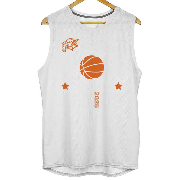 Proud Mom Of a Basketball Senior Class Of 2026 Graduation Unisex Tank Top