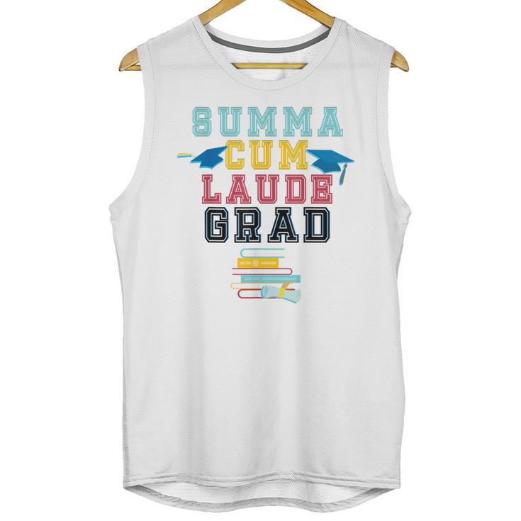 Proud Summa Cum Laude Grad College Graduation T-Shirt Unisex Tank Top