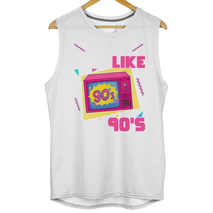 Rad Just Like The 90s 90s Aesthetic Nostalgia 1990s Retro Unisex Tank Top