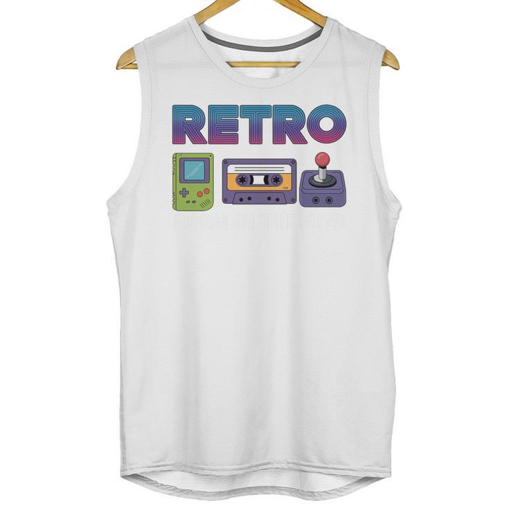 Retro Gaming Nostalgia Tee Perfect For 90s Lovers Premium Tri-Blend Unisex Tank Top