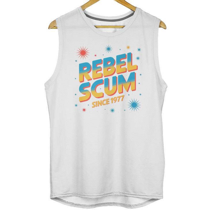 Retro Sci Fi Star Rebel 1977 Space Vintage Nerd Nostalgia Premium Unisex Tank Top