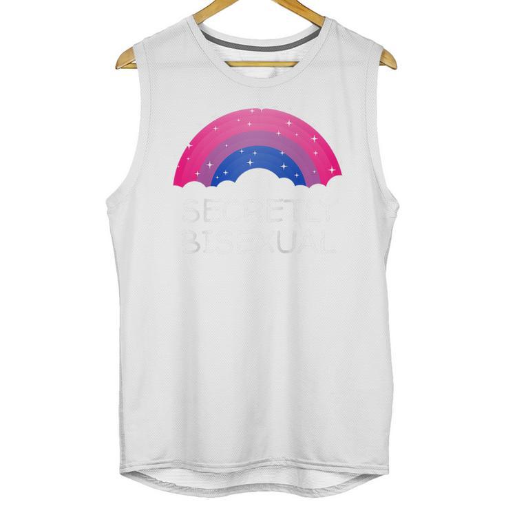 Secretly Bisexual Bi Introvert Bi Pride Antisocial LGBTQ Raglan Baseball Tee Unisex Tank Top