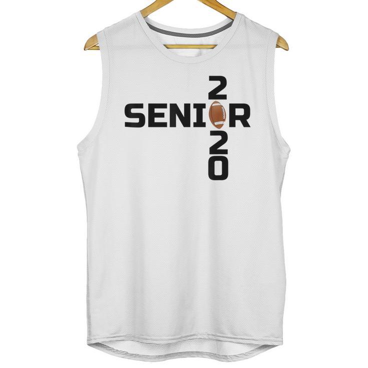 Senior 2020 Football Graduation Shirt Unisex Tank Top