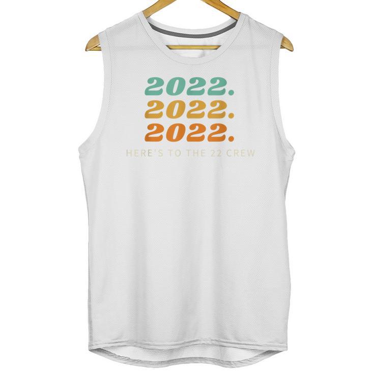 Senior 2022 Shirt Class Of 2022 Retro Graduation Grad Unisex Tank Top