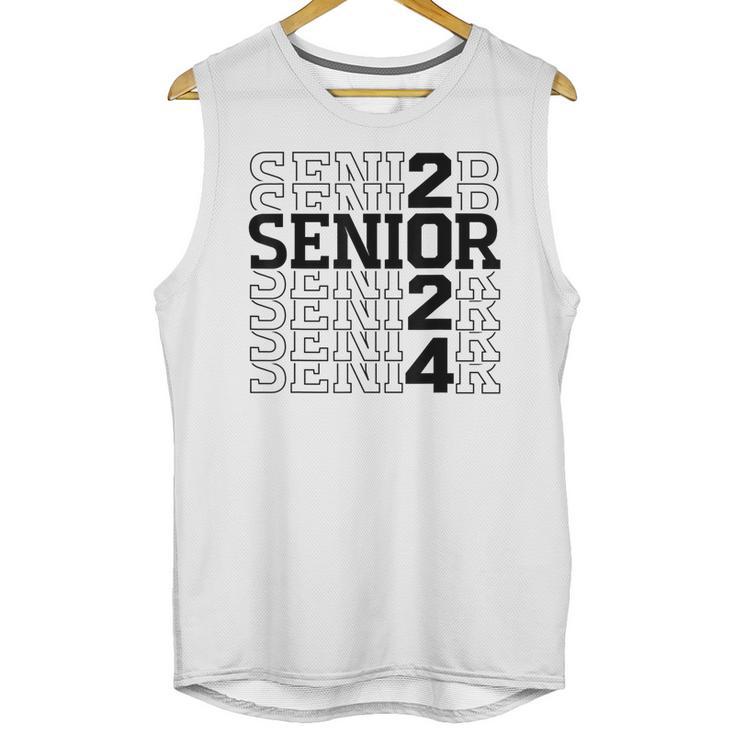 Senior 2024 Class Of 2024 Graduation 2024 Women Boy Girl Unisex Tank Top