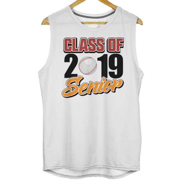 Senior Class Of 2019 Tshirt Graduation School Baseball Unisex Tank Top