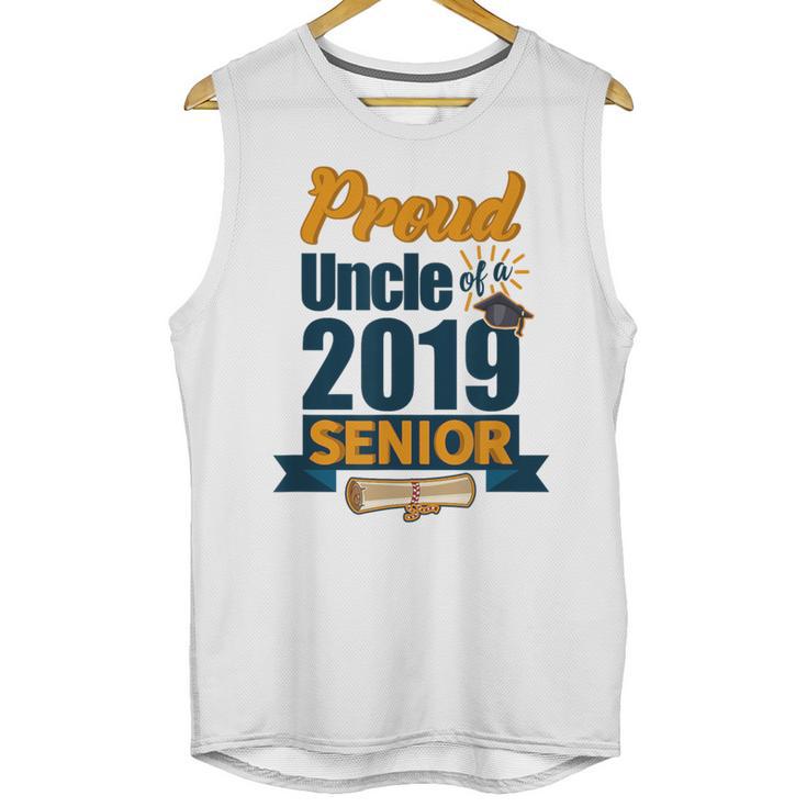 Senior Class Of 2019 Tshirt Graduation School Students Uncle Unisex Tank Top