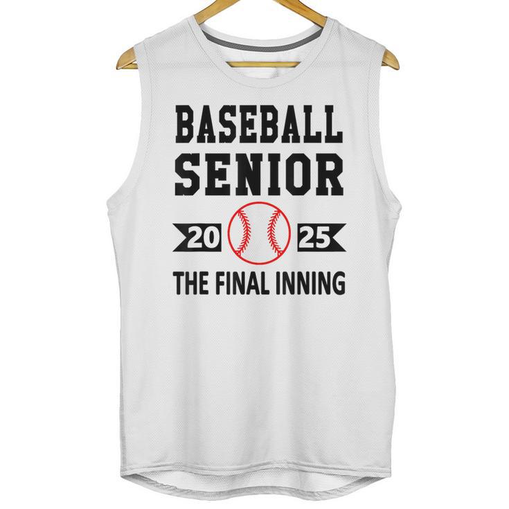 Senior Class Of 2025 Baseball Senior Night Graduation Party Unisex Tank Top