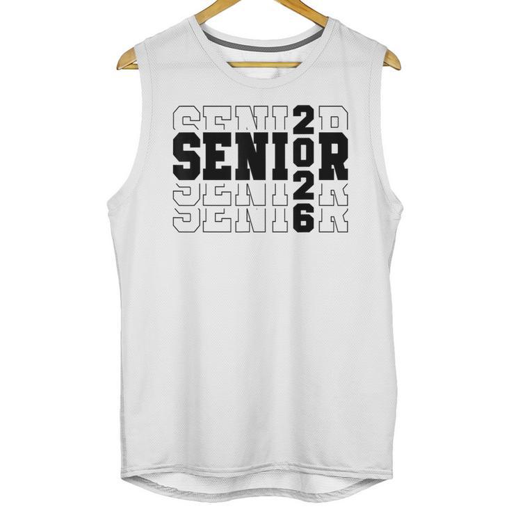 Senior Class Of 2026 Varsity Text Graduation Unisex Tank Top
