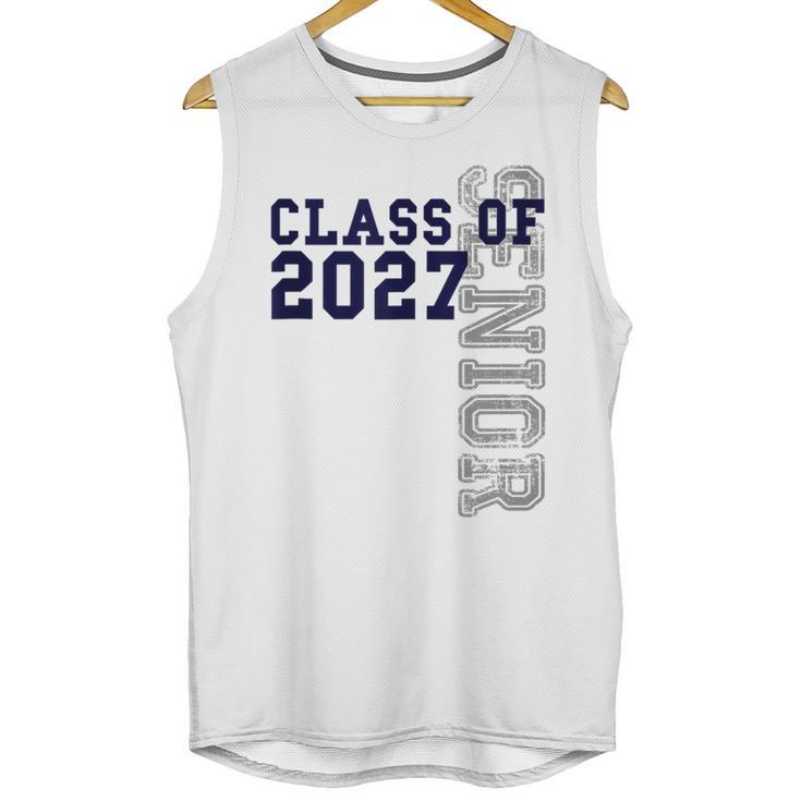 Senior Class Of 2027 Graduation Year High School & College Unisex Tank Top