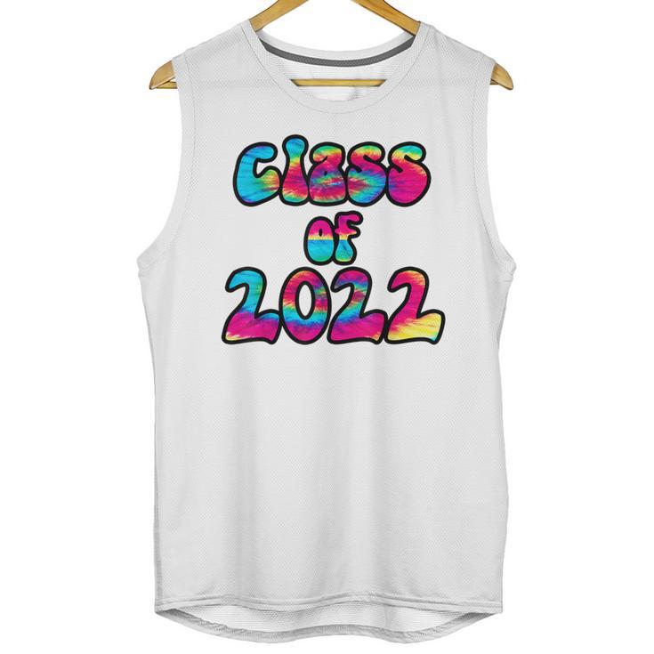 Senior Year 2022 Class Of 2022 Graduation Tie Dye Groovy Unisex Tank Top