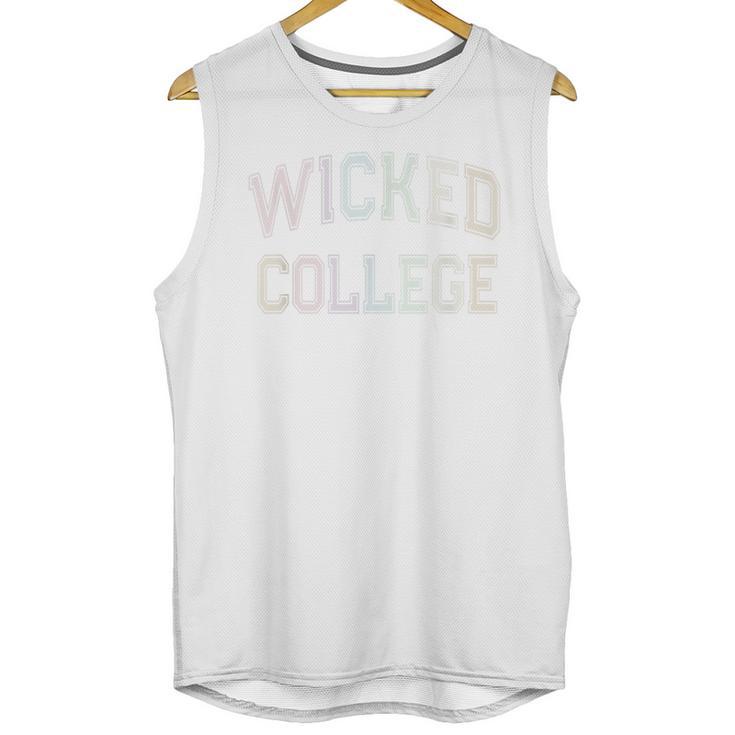 Silly Antisocial WICKED COLLEGE Introvert Don't Call Me Unisex Tank Top