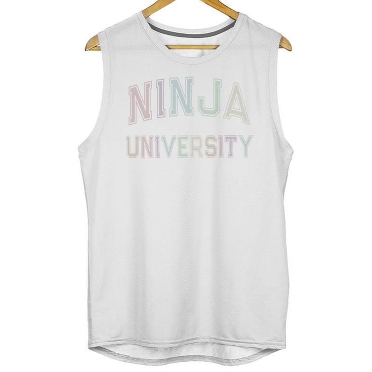 Silly Graduate NINJA UNIVERSITY Stay Away From Me Introvert Unisex Tank Top