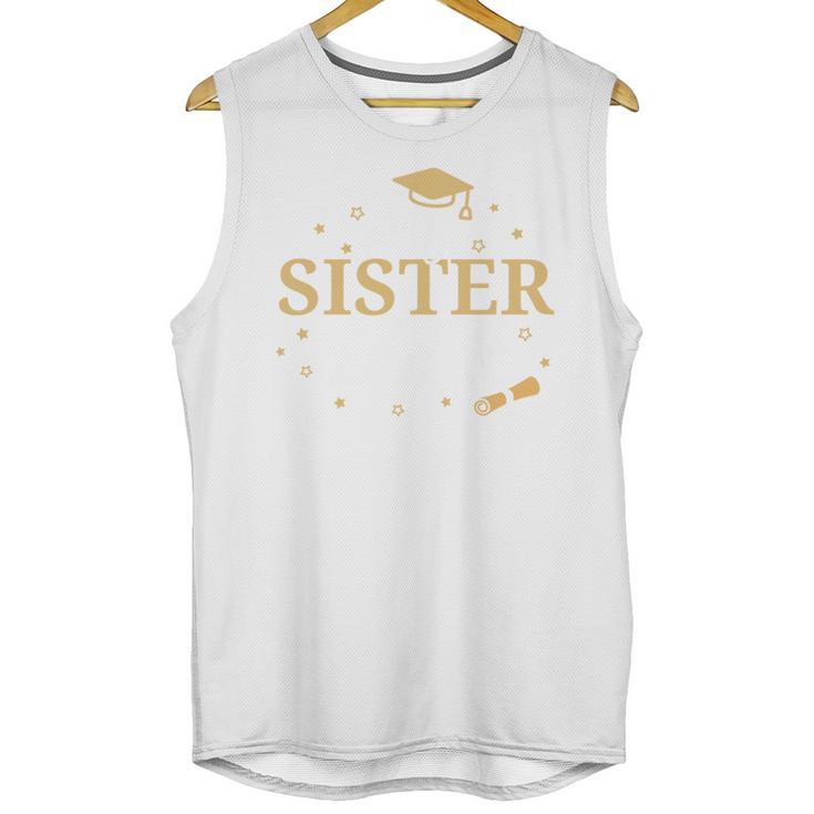 My Sister Did It Proud Class Senior Graduate Graduation Unisex Tank Top