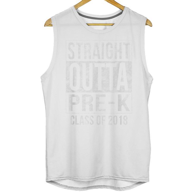 Straight Outta Pre-K T Shirt Graduation Class Of 2018 Unisex Tank Top