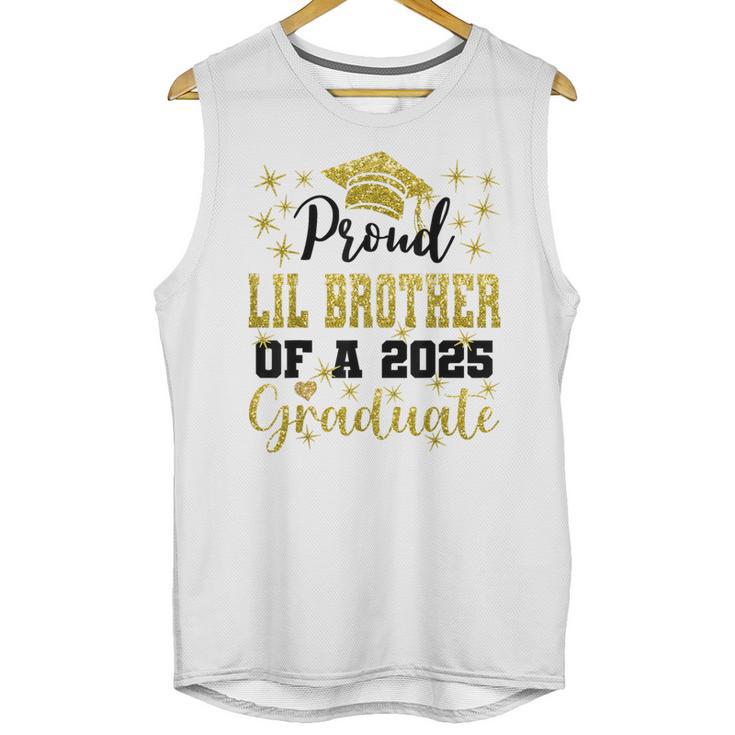 Super Proud Little Brother 2025 Graduate Graduation Family Unisex Tank Top