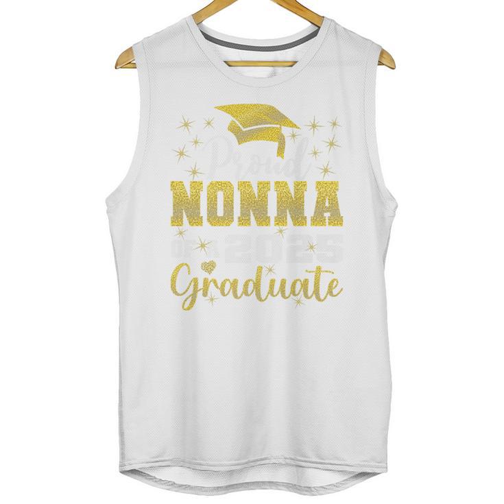 Super Proud Nonna Of 2025 Graduate Senior Graduation Family Premium Unisex Tank Top
