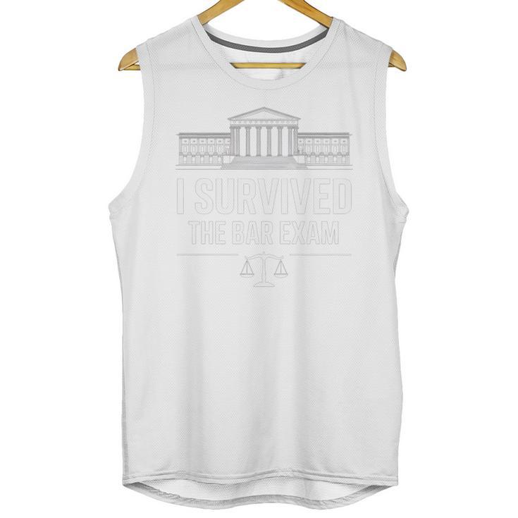 I Survived The Bar Exam Law School Lawyer Graduation Unisex Tank Top