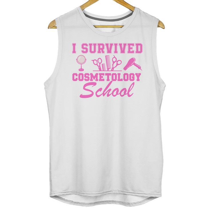 I Survived Cosmetology School Graduation Cosmetology Grad Unisex Tank Top