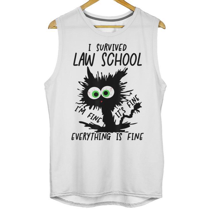 I Survived Law School Graduation 2025 2026 Unisex Tank Top
