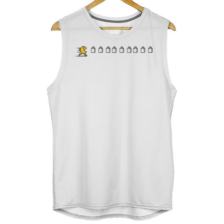Thanksgiving Fun Nostalgia Pixels Shopping Therapy Unisex Tank Top