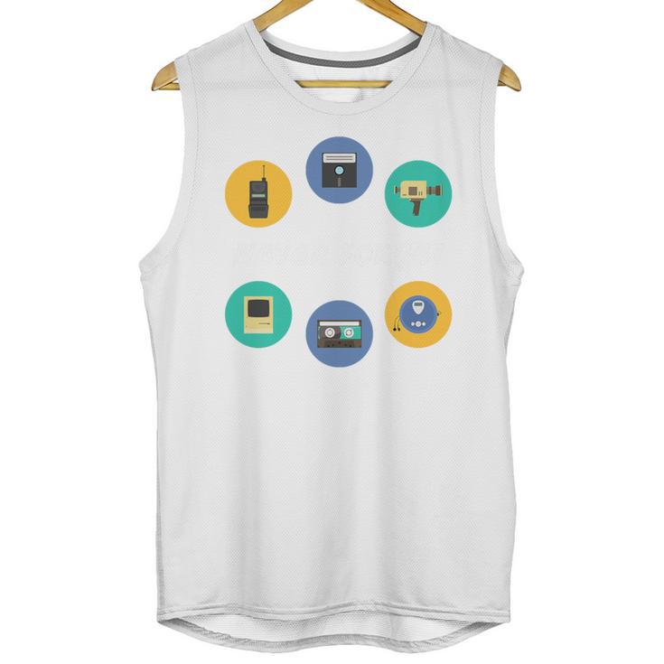 Throwback Thursday Never Forget Nostalgia 80's Retro Premium Tri-Blend T-Shirt Unisex Tank Top