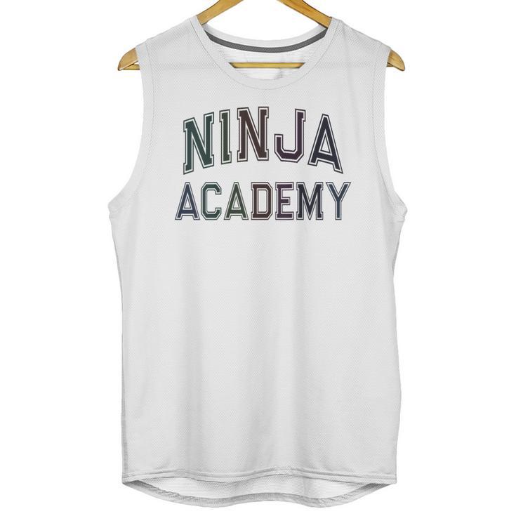 Vintage Don'T Call Me NINJA ACADEMY Introvert Sarcastic Unisex Tank Top