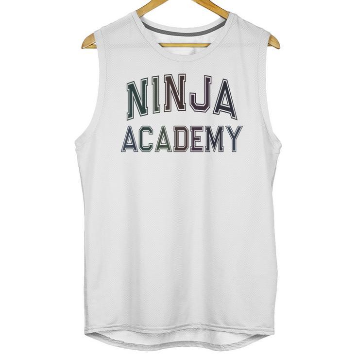 Vintage Don'T Call Me NINJA ACADEMY Introvert Sarcastic Unisex Tank Top