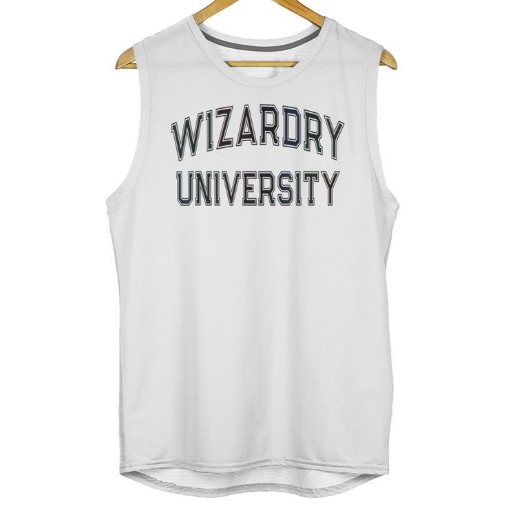Vintage Don'T Call Me WIZARDRY UNIVERSITY Introvert Unisex Tank Top
