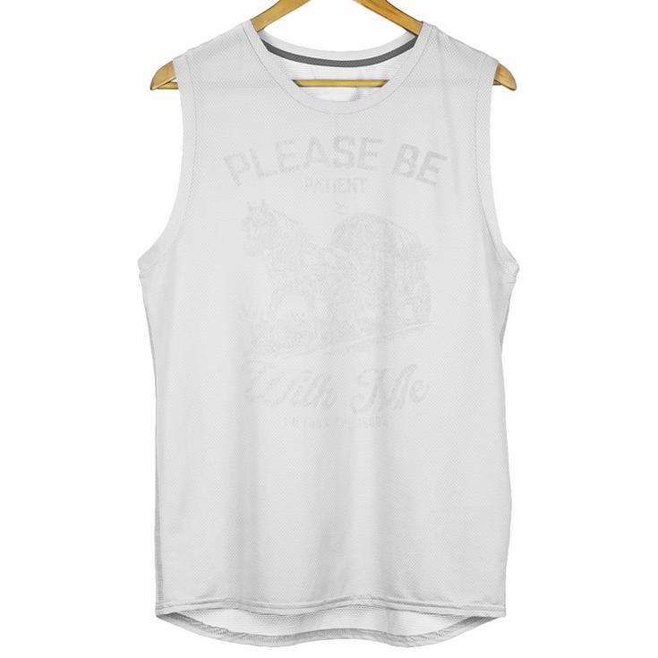 Vintage Horse Please Be Patient With Me I'm From The 1900s Premium Unisex Tank Top
