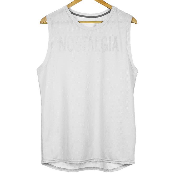 Vintage Nostalgia Distressed Retro Vibes Premium Unisex Tank Top