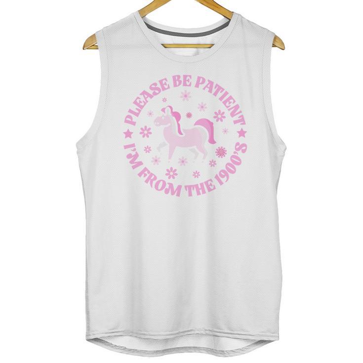 Women Please Be Patient I'm From The 1900s Unisex Tank Top