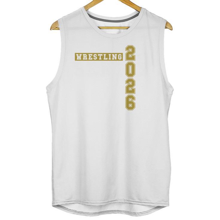 Wrestling Senior Night Wrestling Senior 2026 Graduation 43 Unisex Tank Top