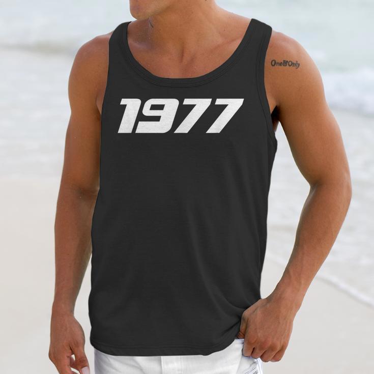 1977 Printed For 70's Birthdays Events Graduations T-Shirt Unisex Tank Top