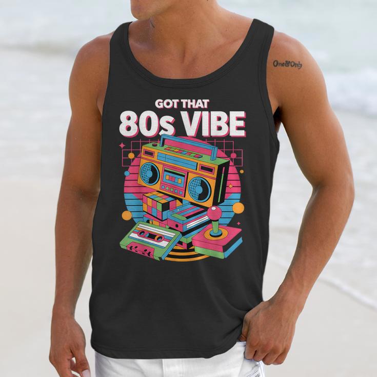 1980s 80s Reunion Nostalgia Memories Music School Grew Up Unisex Tank Top