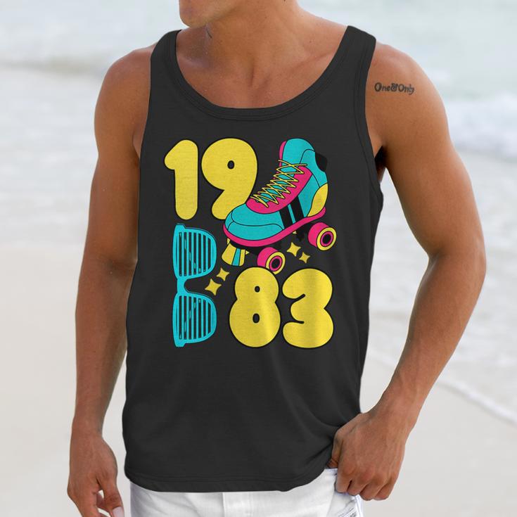 1983 Retro Raised In The 80s Old School Nostalgia Vibes Unisex Tank Top 1983 Retro Raised In The 80s Old School Nostalgia Vibes Unisex Tank Top