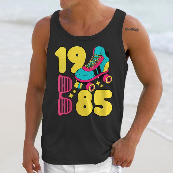 1985 Retro Raised In The 80s Old School Nostalgia Vibes Unisex Tank Top 1985 Retro Raised In The 80s Old School Nostalgia Vibes Unisex Tank Top