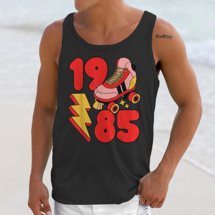 1985 Retro Roller Skate Vintage 80s Nostalgia Collector Unisex Tank Top