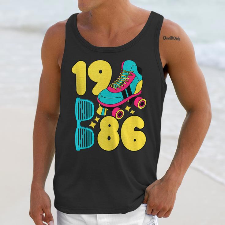 1986 Retro Raised In The 80s Old School Nostalgia Vibes Unisex Tank Top 1986 Retro Raised In The 80s Old School Nostalgia Vibes Unisex Tank Top
