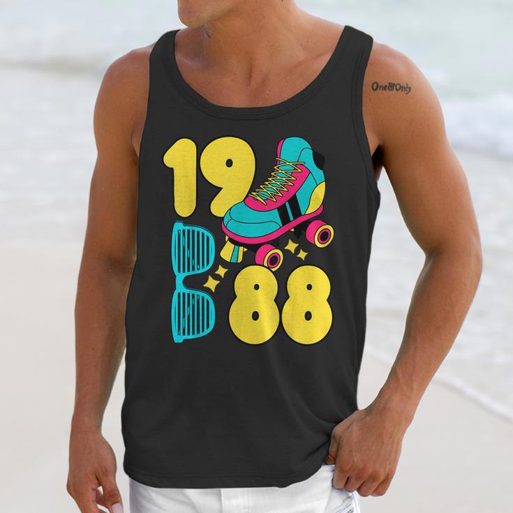 1988 Retro Raised In The 80s Old School Nostalgia Vibes Unisex Tank Top 1988 Retro Raised In The 80s Old School Nostalgia Vibes Unisex Tank Top
