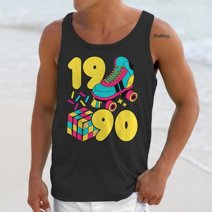 1990 Retro Raised In The 90s Old School Nostalgia Vibes Unisex Tank Top 1990 Retro Raised In The 90s Old School Nostalgia Vibes Unisex Tank Top