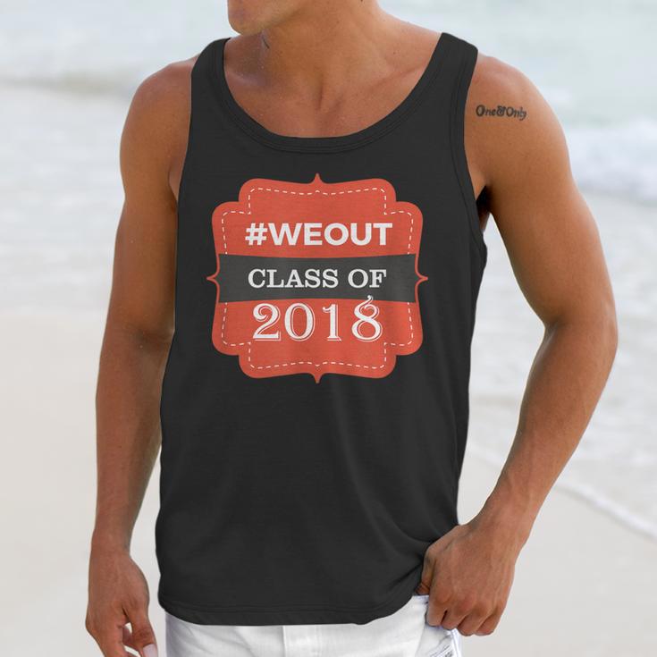 We Out 2018 Graduation Shirts Unisex Tank Top