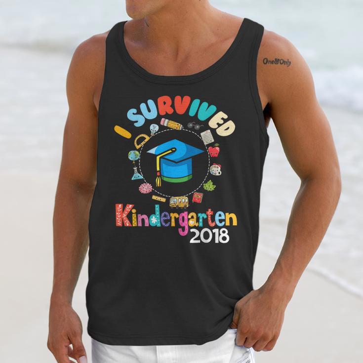 2018 Kindergarten Graduation Graduate Boys Girls Shirt Unisex Tank Top