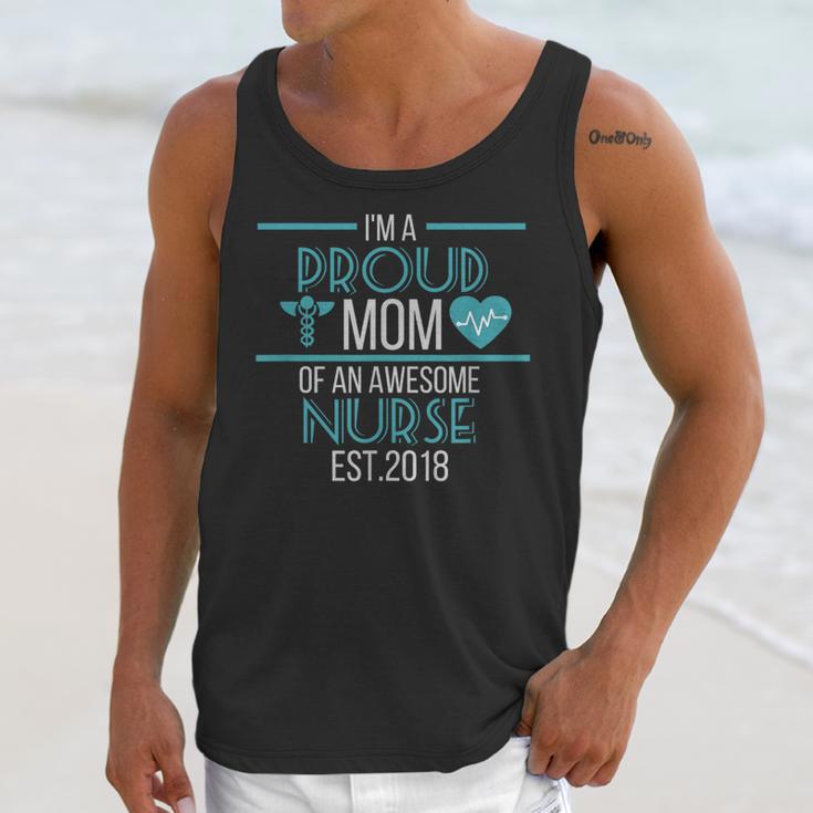 2018 Nursing Graduation Shirt For Nurse Student Mom Unisex Tank Top