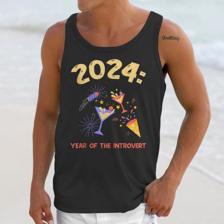 2024 Year Of The Introvert New Year Adventures Unisex Tank Top