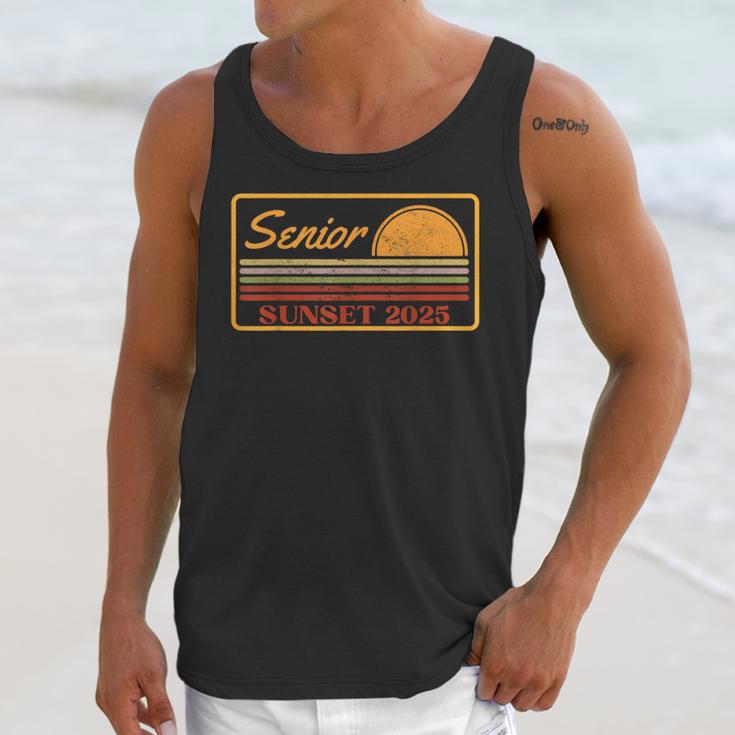 2025 Graduation Highschool Senior Sunset Unisex Tank Top